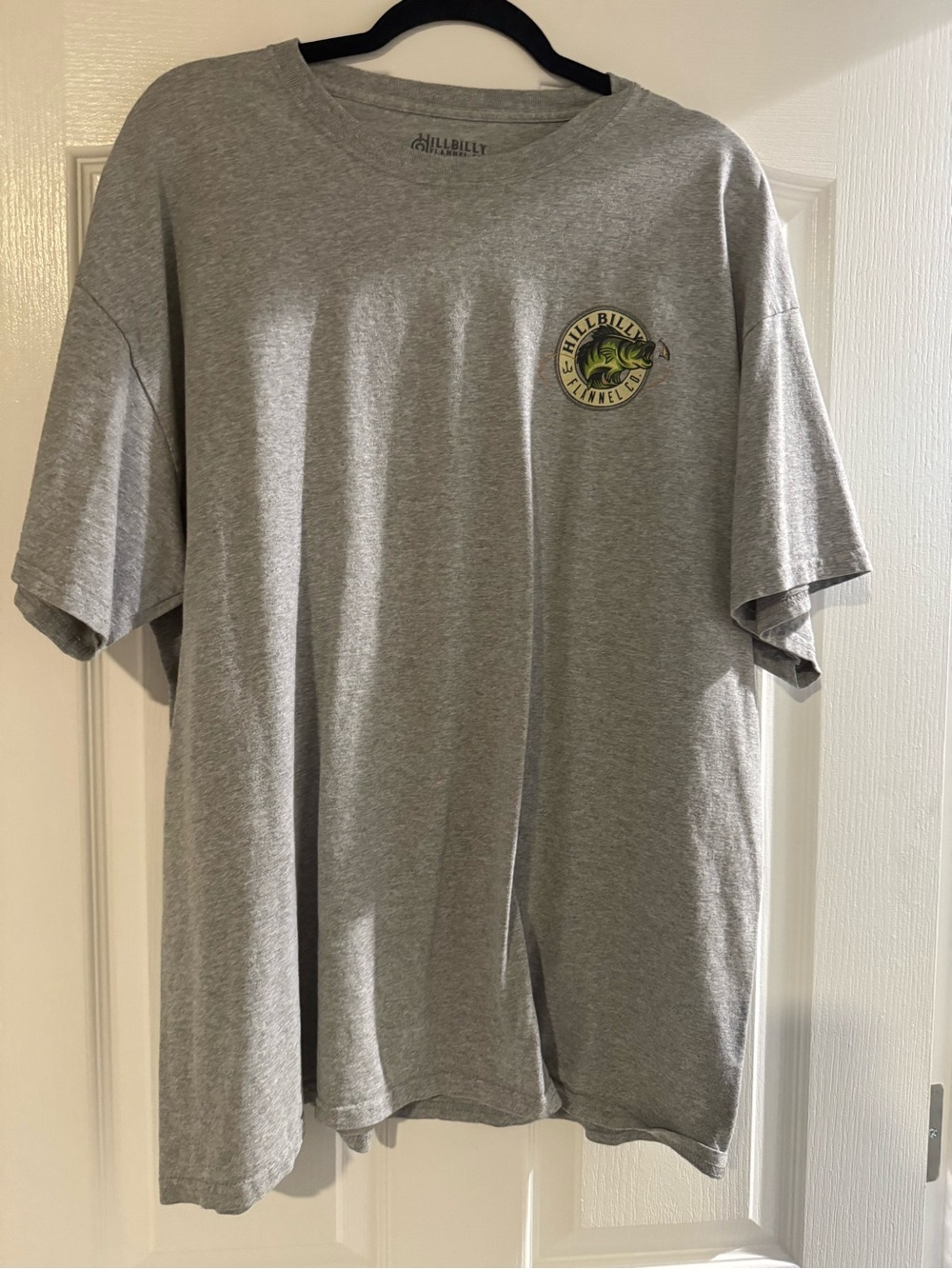 Gray Short-Sleeve Logo Tee